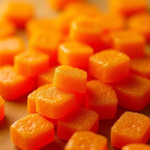 Spicy and tangy Mango and Tamarind hard candies